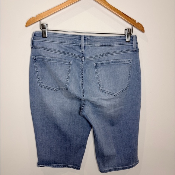 NYDJ Sure Stretch LiftxTuck Blue Capri - Picture 2 of 5